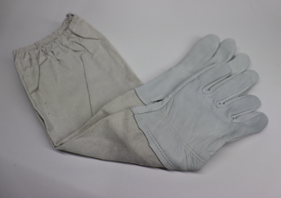 Eco-Keeper Beekeeping Gloves – Large Leather Pest Control Gloves