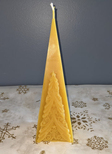 Tall Christmas Tree Candle